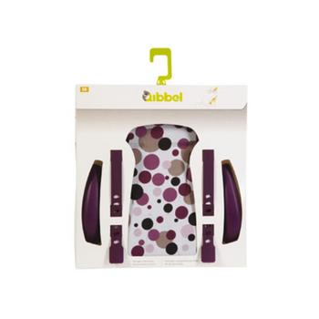 Duodl Qibbel Stylingset Luxe Dots Purple Achter