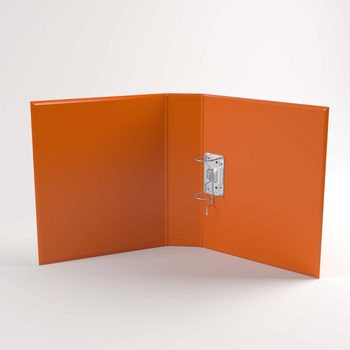 Ordner Warm Oranje licht generfde zachte folie