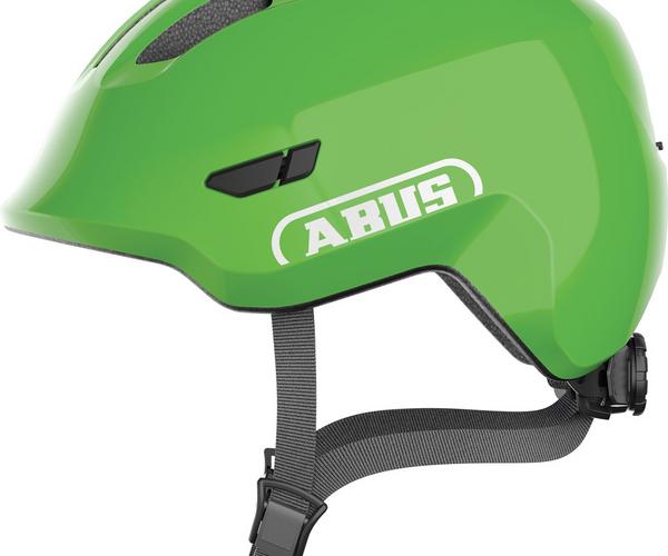 Abus Smiley 3.0 S shiny green kinder helm