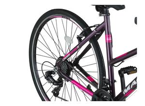 Altec Magnetic Trekking 28inch paars-grijs-roze 52cm dames Sport Hybride-5