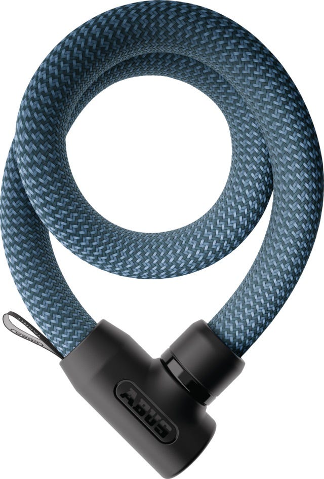 Abus kettingslot yarnit 4004k/110 denim blue 110cm