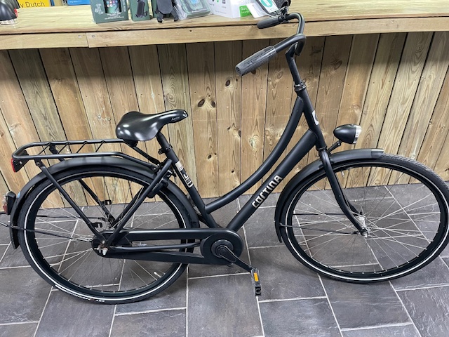 Cortina U1 49cm zwart damesfiets gebruikt