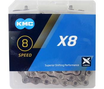 KMC ketting X8 silver 114s