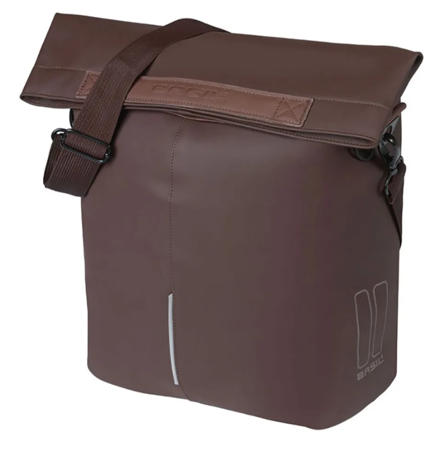 Basil City Fietsshopper Vegan Leather 14L Brown