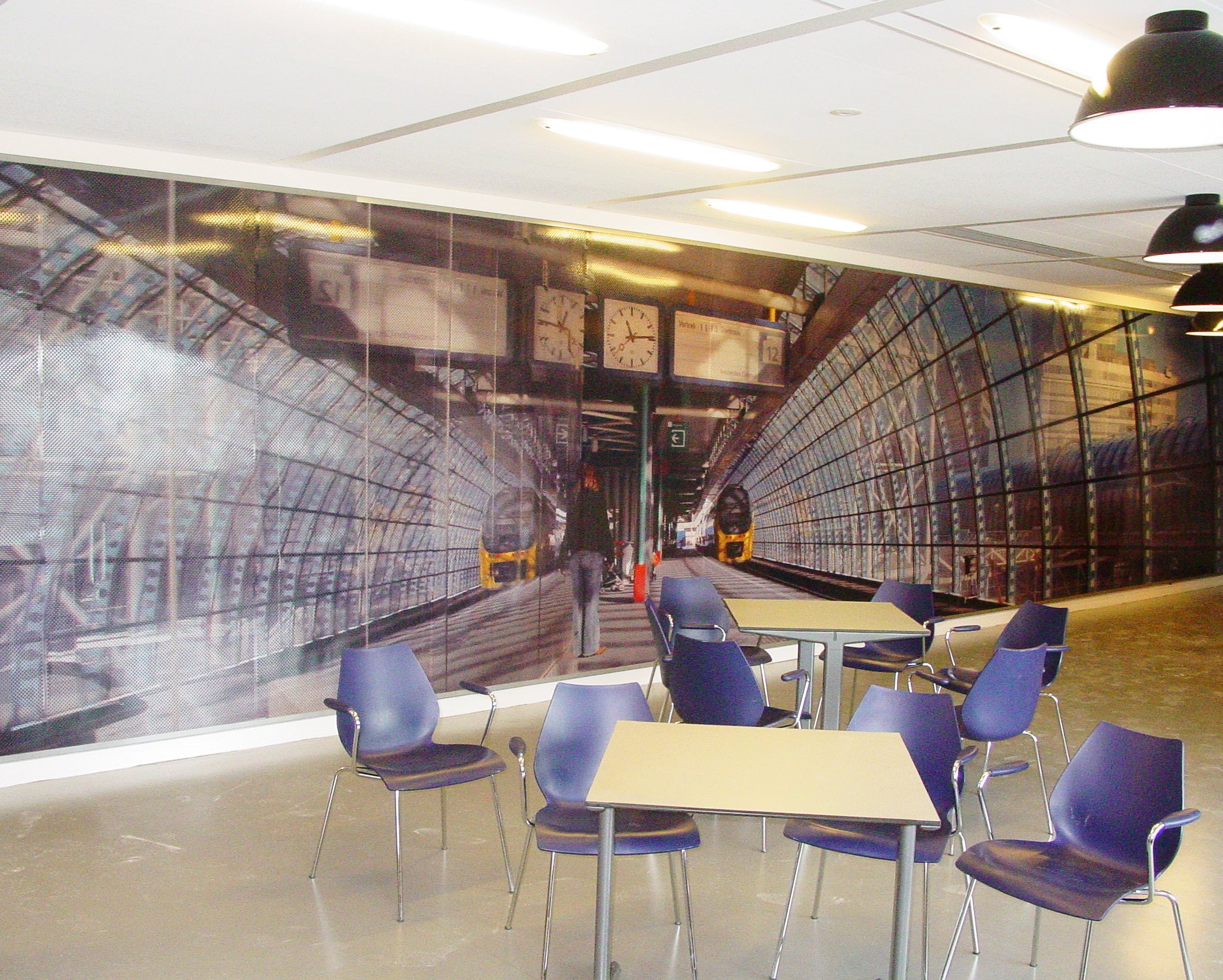 Inspiratie wanddecoratie muurdecoratie openbare ruimte