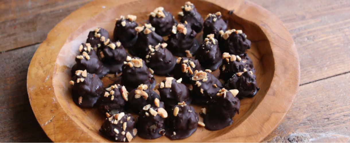 Recept: frozen banana bites