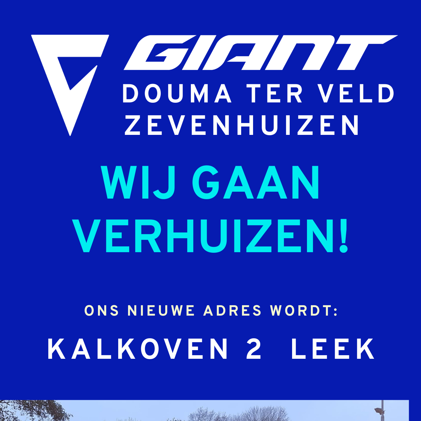 Wij gaan verhuizen!