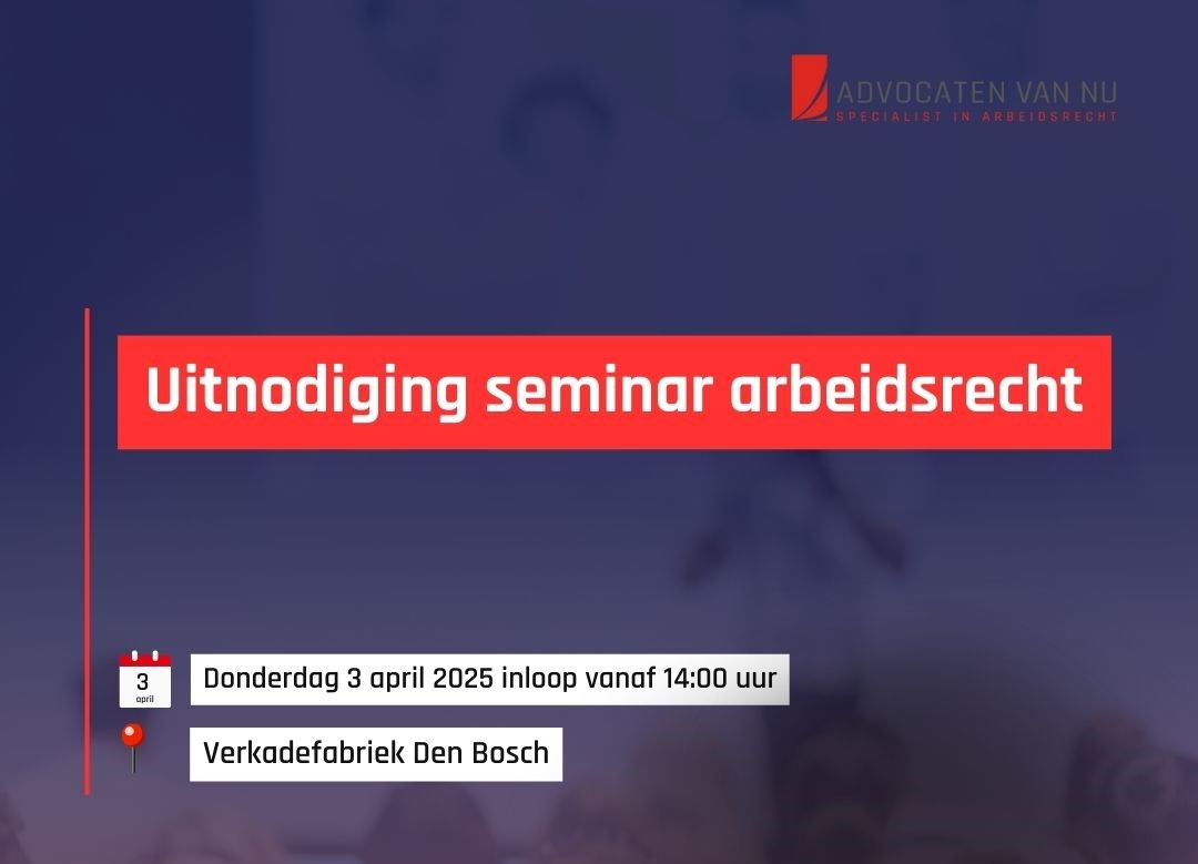 Seminar actualiteiten arbeidsrecht
