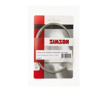 Simson kabel binnen versteller rvs universeel