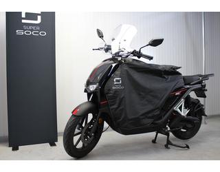 Super Soco CPX zwart Beenkleed voor elektrische scooter