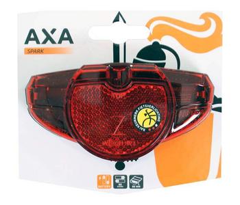 Axa achterlicht Spark batterij 50/80mm