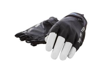 Mirage handschoen vingerloos Lycra gel zwart L