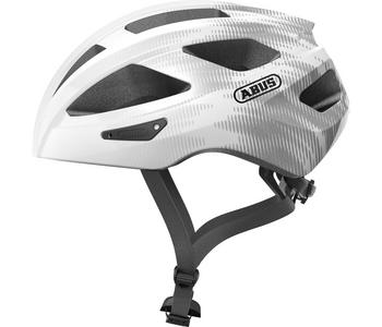 Abus helm Macator white silver L 58-62 cm