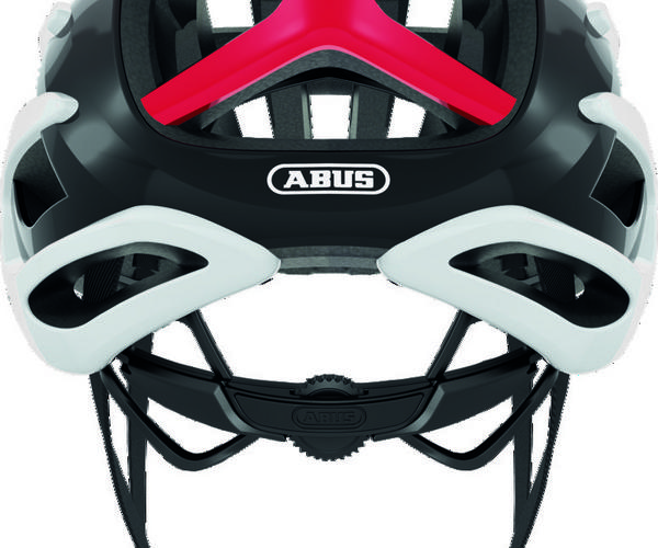 Abus Airbreaker white red race helm 3