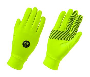 Agu handschoen stretch hivis neon yellow m