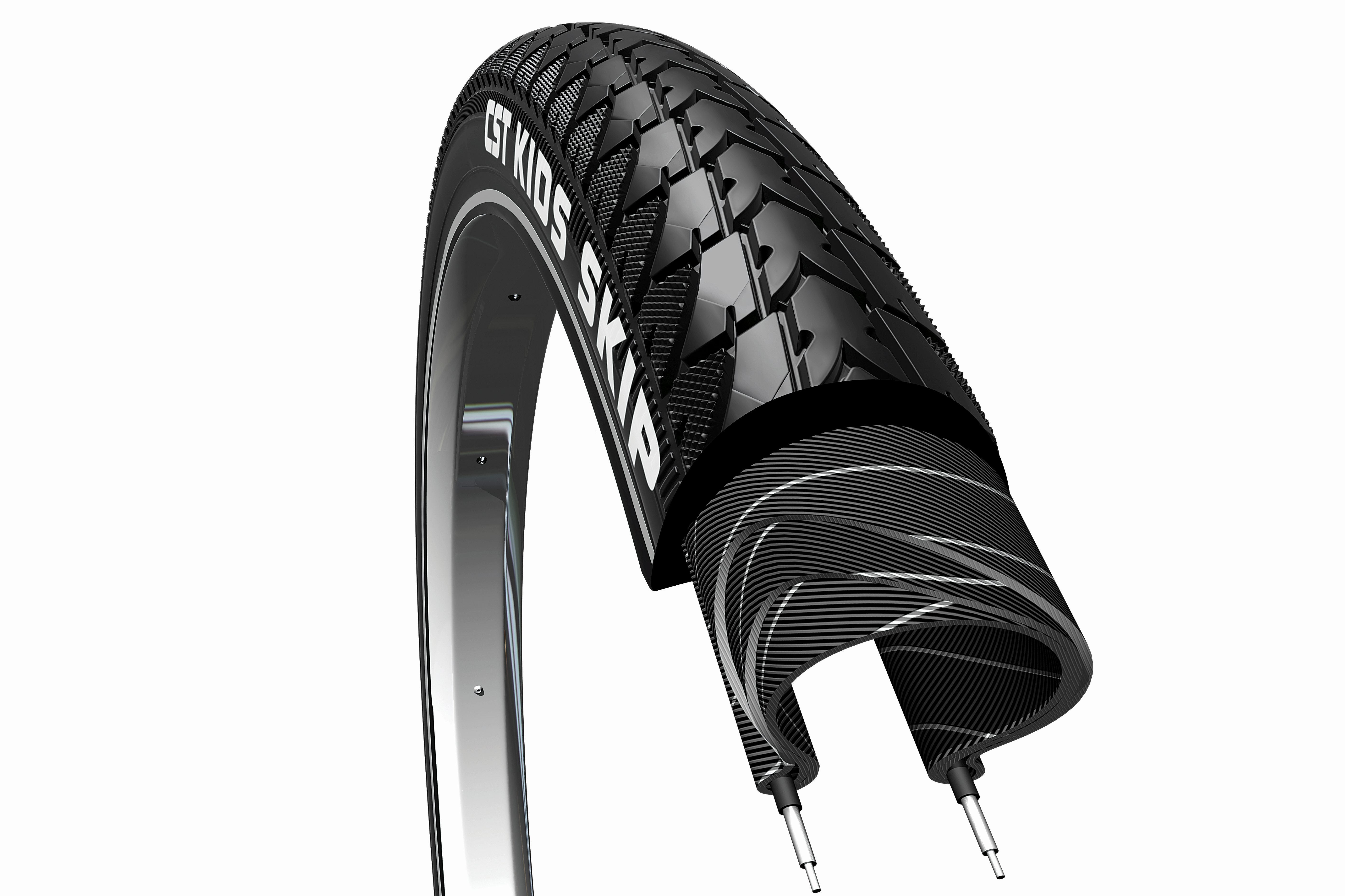 Cst bub 18x1.75 47-355 refl kids skip zwart