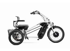 Huka Orthros Duofiets wit elektrische driewieler