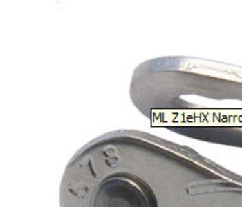 Kmc kettingschakel singlespeed m-link z1ehx  1/2x3