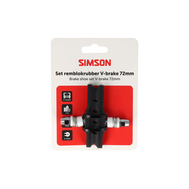 Simson Remschoenen V-brake 72mm