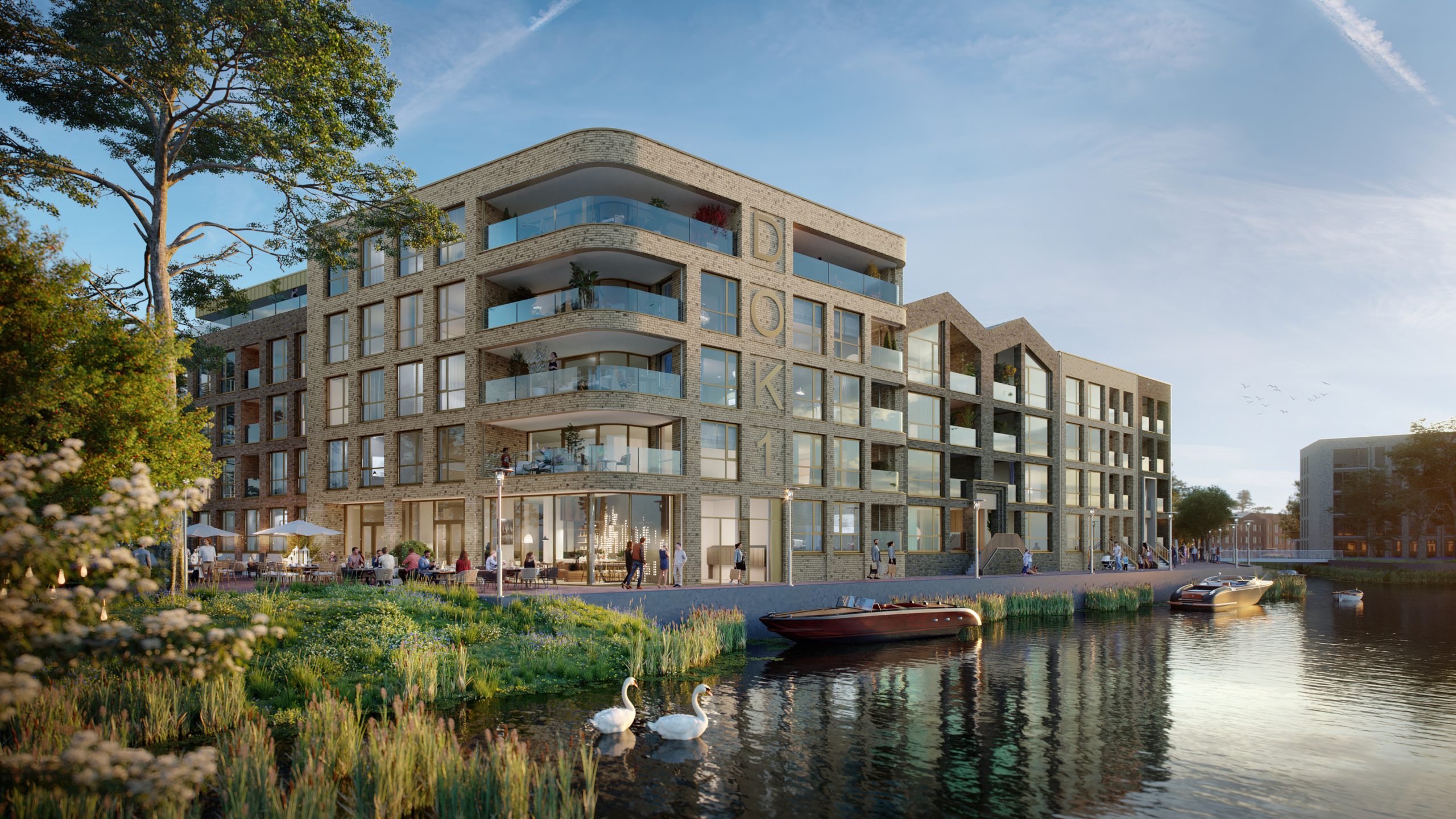 Nieuwbouw 61 woningen & horeca Stadsdok Doetinchem (KlaassenGroep B.V.)