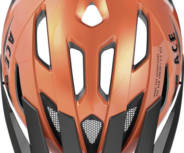 Abus Urban-I 3.0 ACE goldfish orange S fiets helm 4