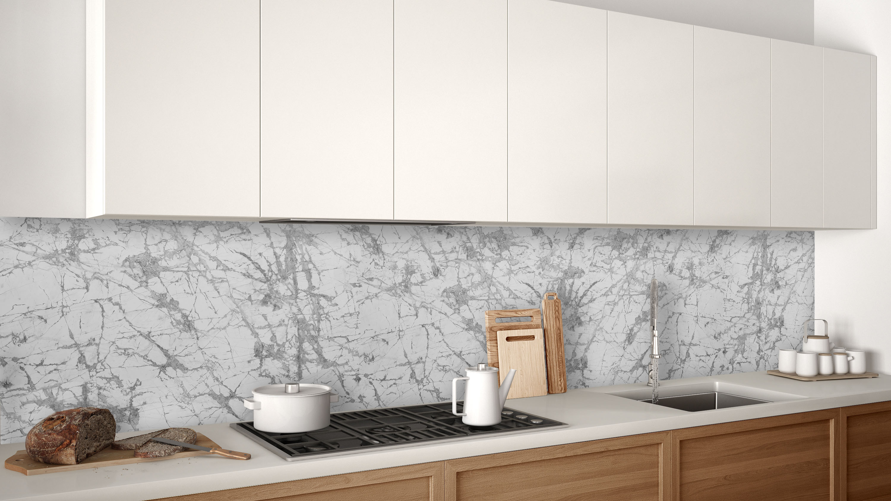 Marble Iceberg White Pimp Your Kitchen