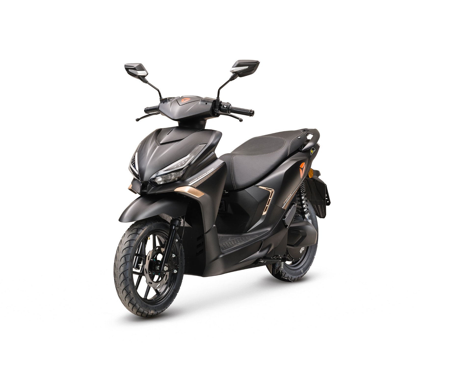 Yadea VELAX Black Elektrische scooter 45 km. p/uur bromscooter