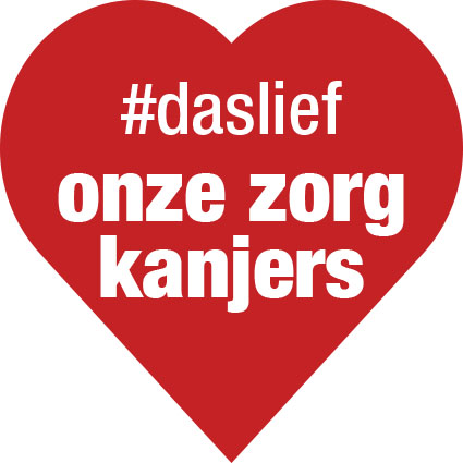 Sticker 'Zorgkanjers'