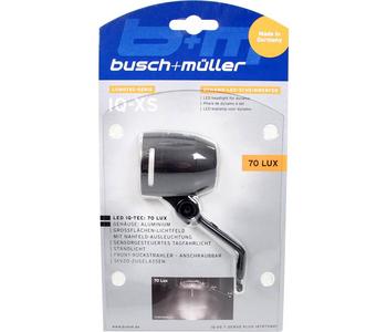 Busch & Muller koplamp Lumotec IQ-XS dynamo 70 lux