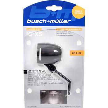 Busch & Muller koplamp Lumotec IQ-XS dynamo 70 lux