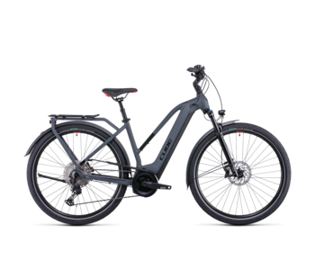 Cube Touring Hybrid Exc 500 Grey/red 2022 