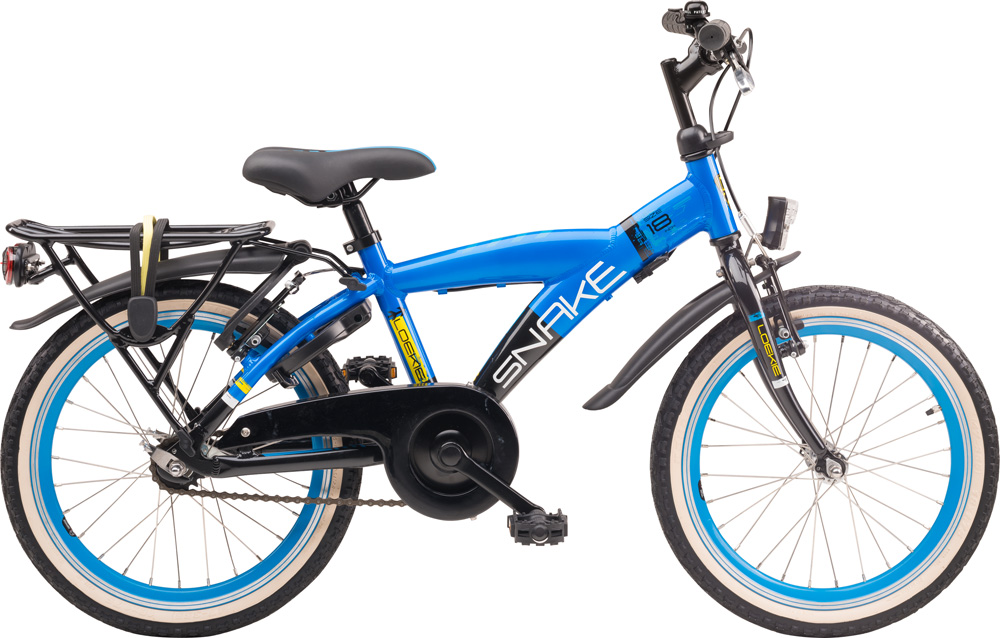 Snake 18 Inch Blauw/zwart | Tweewielercentrum De Drait
