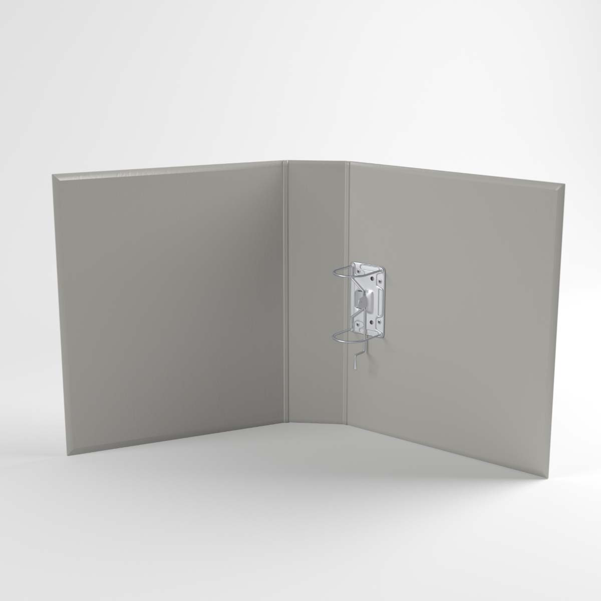 Ordner Antraciet Grijs licht generfde zachte folie